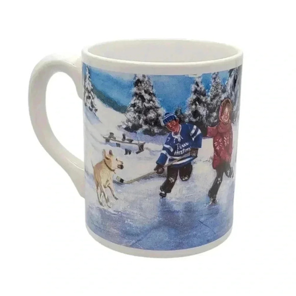 Tim Hortons Skating Pond Collector Mug Limited Edition Series Made in England - Picture 4 of 9